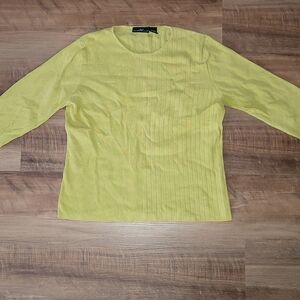 Andrea Viccaro Women’s Green Sweater Size L Long Sleeve